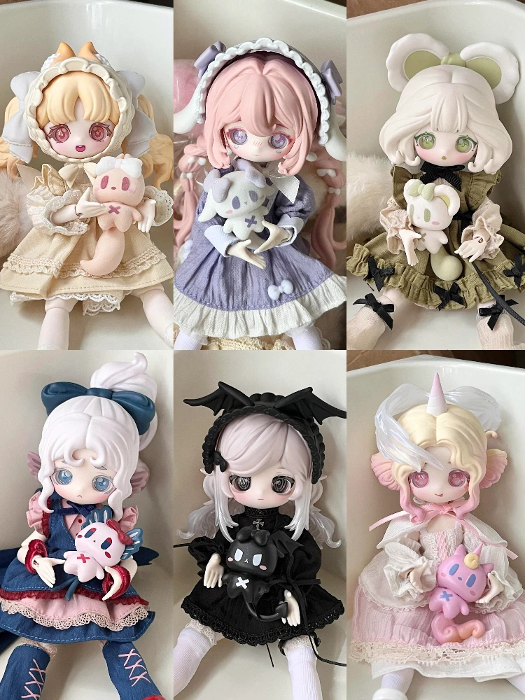 

Новый продукт в наличии, серия Lulu Spirit Story, 12-точечная фигурка Bjd, слепая коробка, милый декоративный предмет, подарок на день рождения для фестиваля
