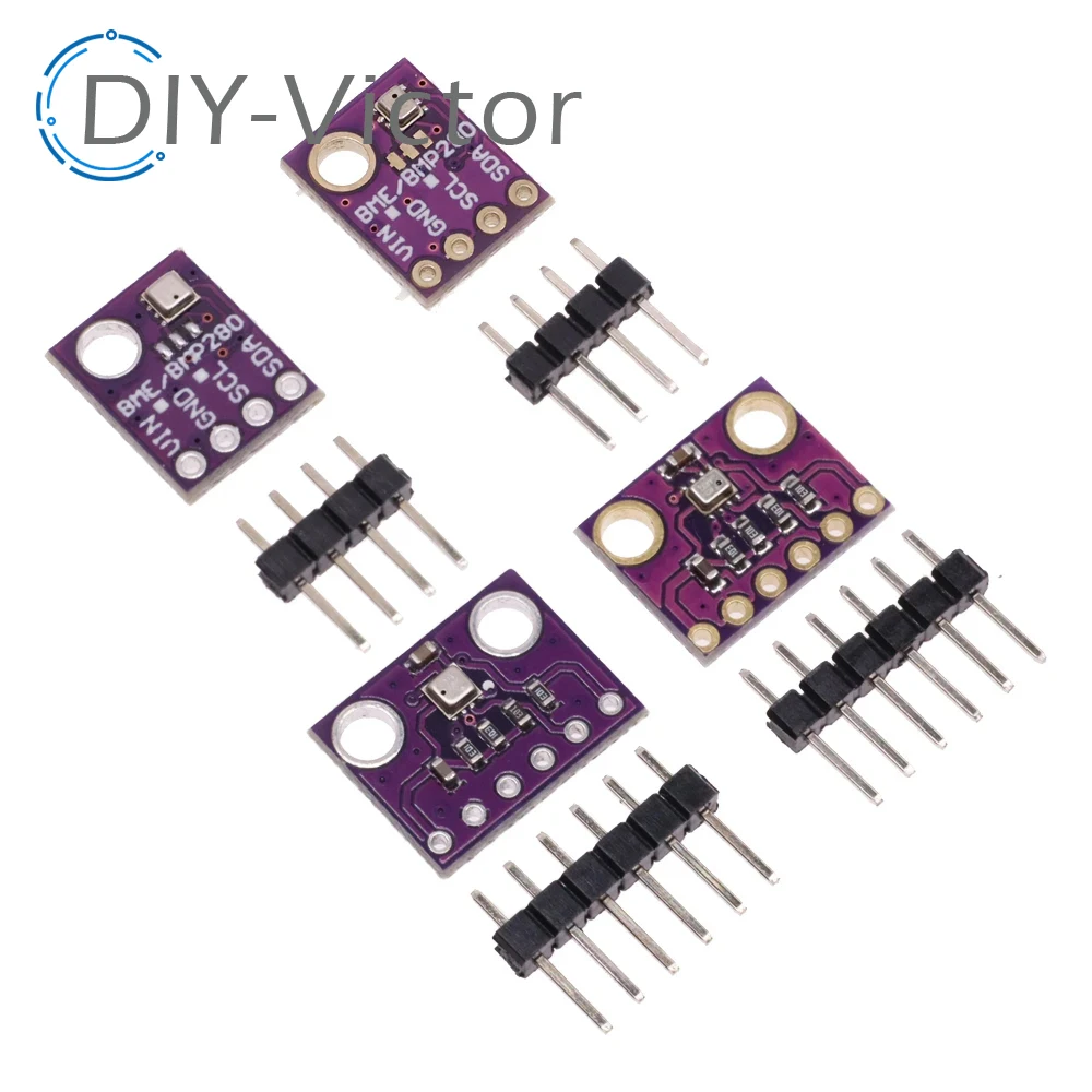 BME280 5V 3.3V Digital Sensor Temperature Humidity Barometric Pressure Sensor Module I2C SPI 1.8-5V BME280 Sensor Module