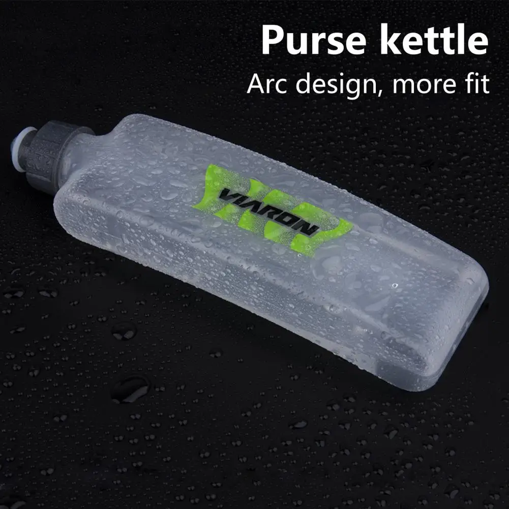 400ML Design Cycling Water Bottle with Push Pull Spout BPA free Leak proof Fanny Pack Sport Bottle Fitness Running Water Jug