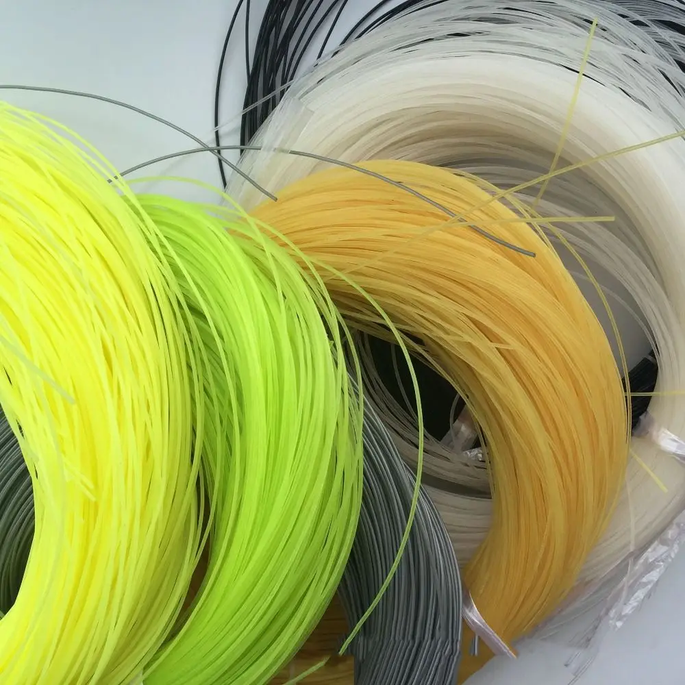 1.35mm 12M Tennis Racket String Replacement Accessories Sport Supplies Polyester Nylon Titanium Wire Multicolor Soft