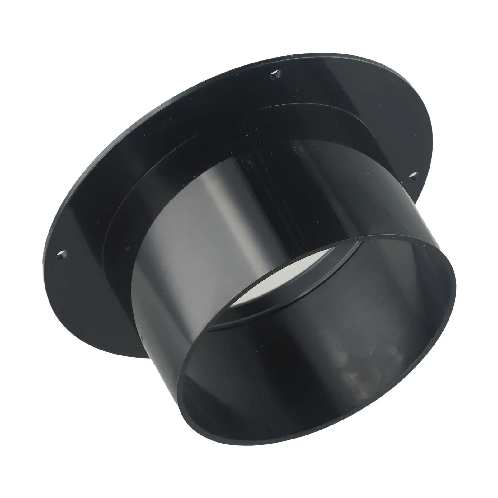 

Exhaust Pipe Connector ABS Round Wall Interface Flange Connector For Ventilation Pipe Air Ducting Connection Home Plumbing