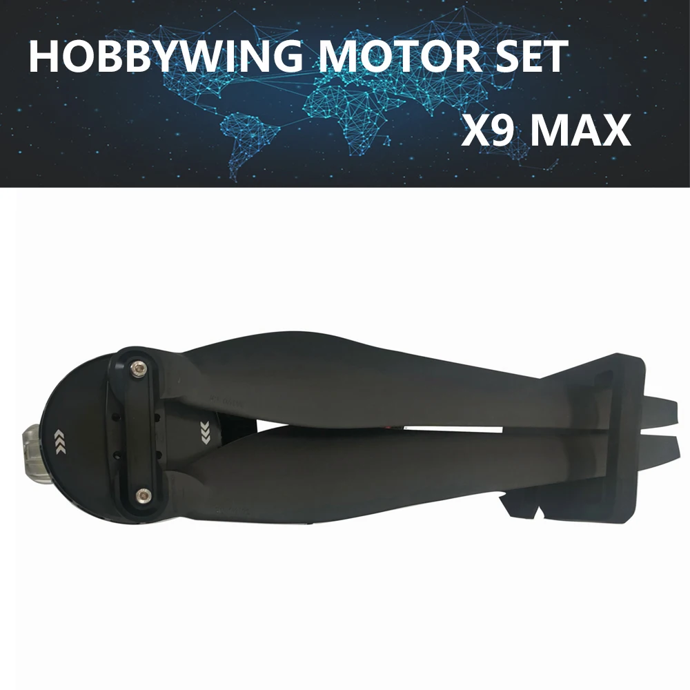 

Hobbywing X9 Max Система питания дрона с распылением 120A Комбинированный комплект ESC CWCCW для фермерского дрона 20L-30L с интегрированием пропеллера двигателя