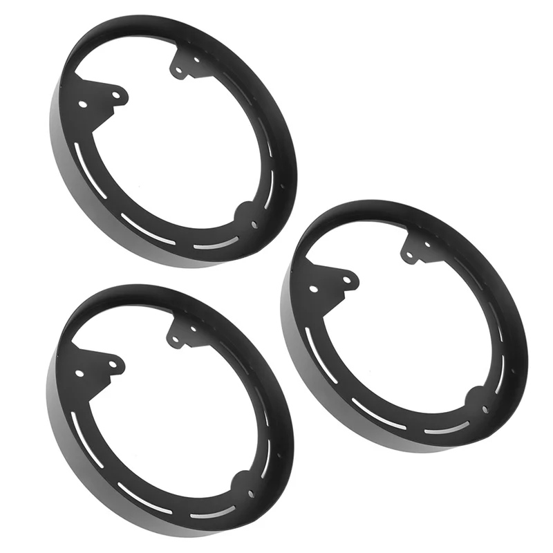 3 PCS Powdercoated Preto Para POLARIS SLINGSHOT LEDs Anel de Roda de Alumínio Kit DIY -