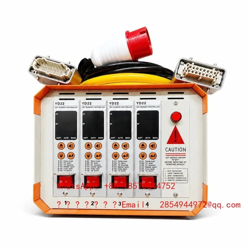 Hot Runner Temperature Control Box Injection Mold Thermostat Card Type Electronic Automatic Temperature Controller 1/5 Group