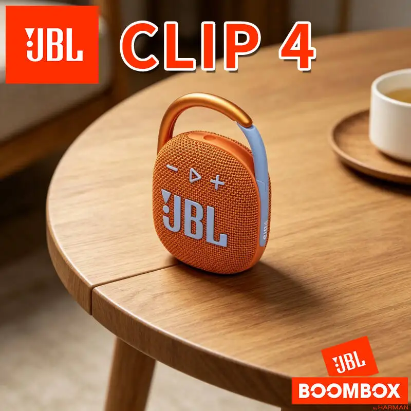 

Brand New Original JBL Clip 4 Portable Wireless Bluetooth Speaker Stable Bluetooth Connection For Multi Device Matching Use