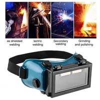 Flip-burning electric welding glasses special for welders with automatic dimming argon arc second protection welding