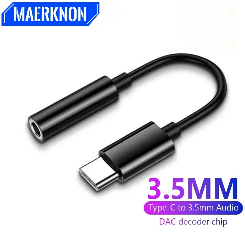 Adaptador de auriculares USB tipo C a 3,5mm para Xiaomi oppo vivo Mini tipo C 3,5 Jack Hifi auriculares Cable auxiliar de Audio para Huawei P20 P30