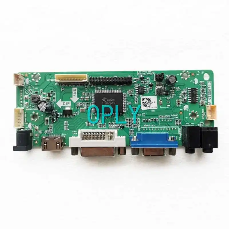 For LM201WE3 LM201WE4 Laptop Monitor Screen Controller Board 4CCFL HDMI-Compatible VGA DVI LVDS 30-Pin 20.1