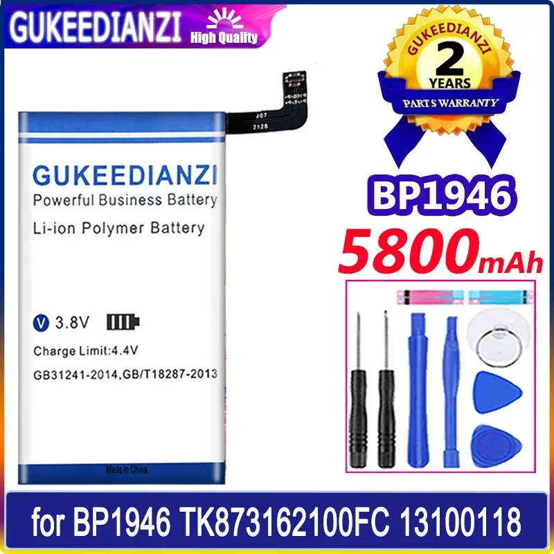 

Аккумулятор GUKEEDIANZI 5800mAh для BP1946 TK873162100FC 13100118 Batteria