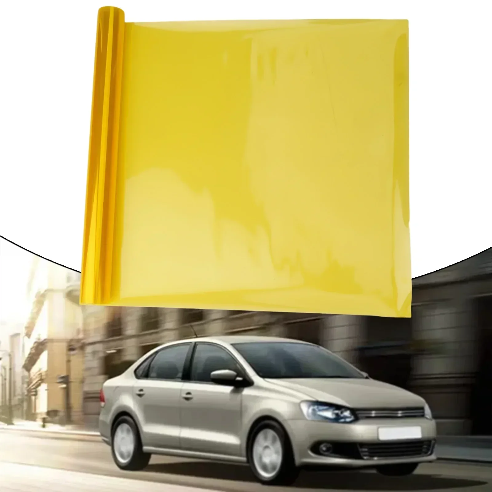 Protector Headlight tint film Vinyl Yellow Auto Car Equipment Film Fog light Sticker Taillight 1pc Replacement