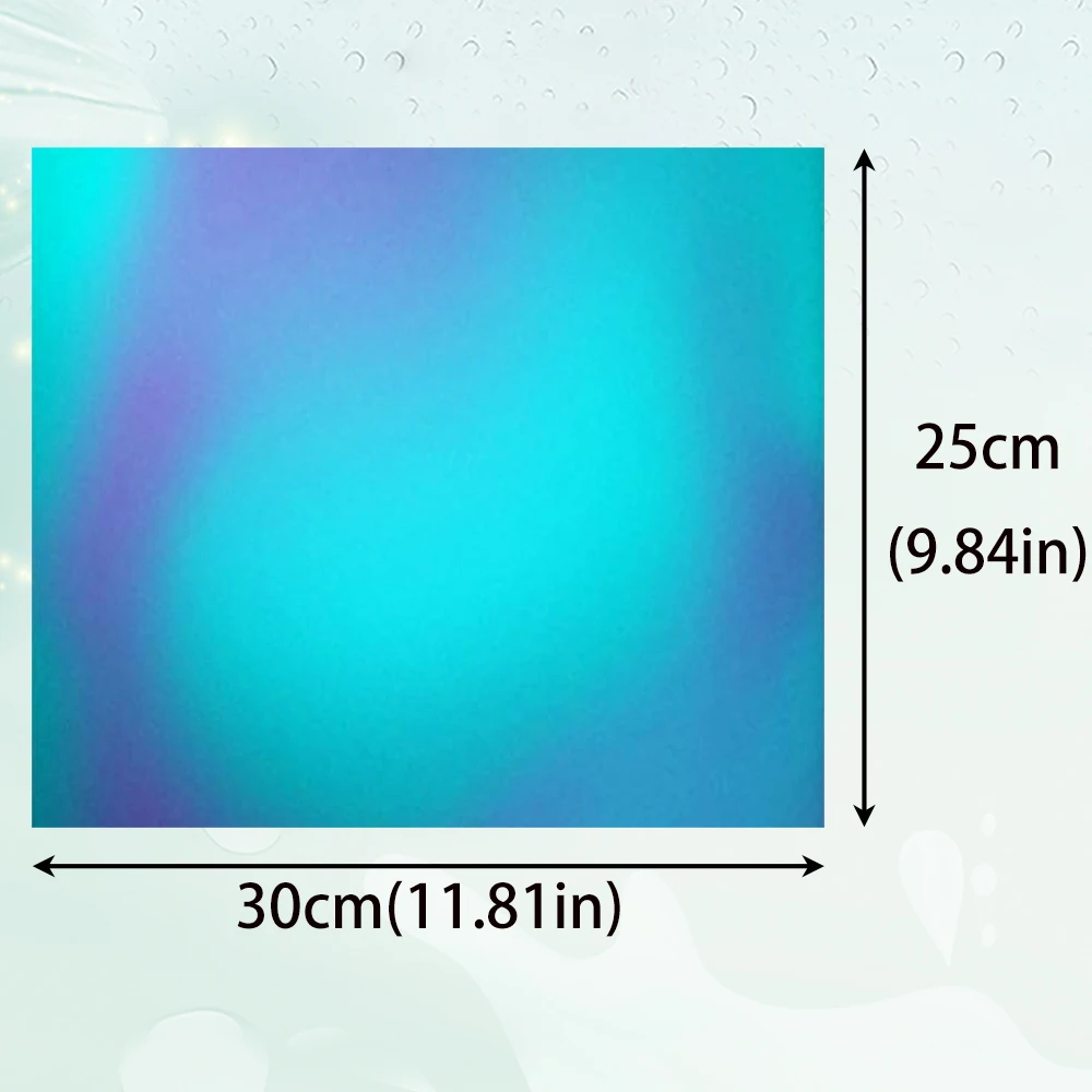 غشاء ملون متدرج ، طباعة فينيل نقل بالحرارة ، مادة HTV ، تي-تيشيرت ، رقعة ملابس ، 7 في...