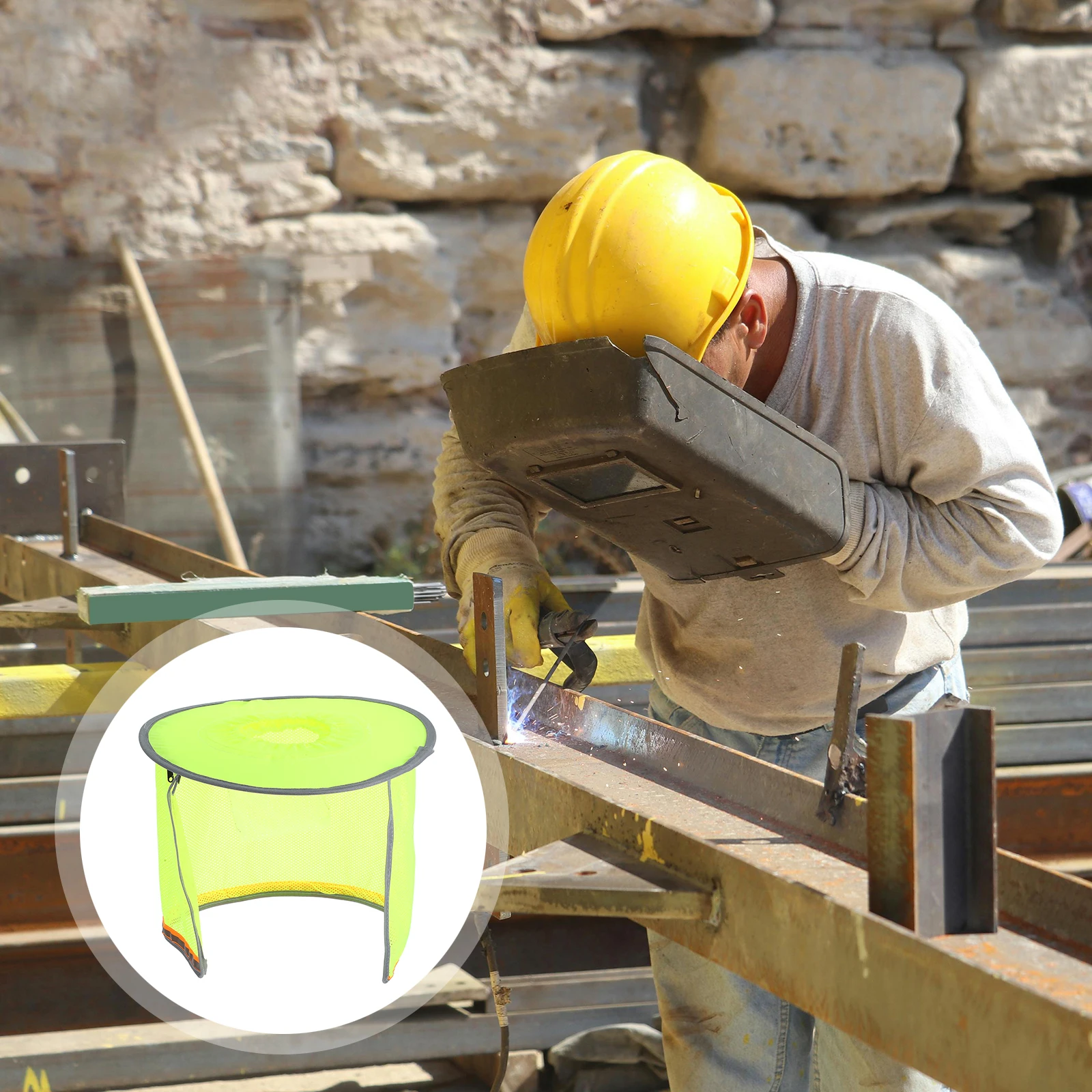 

Hard Hat Shade Cover Full Brim Sun Visor Uv Protection Lightweight Wide Brim Neck Shield Hard Hat Accessories Men