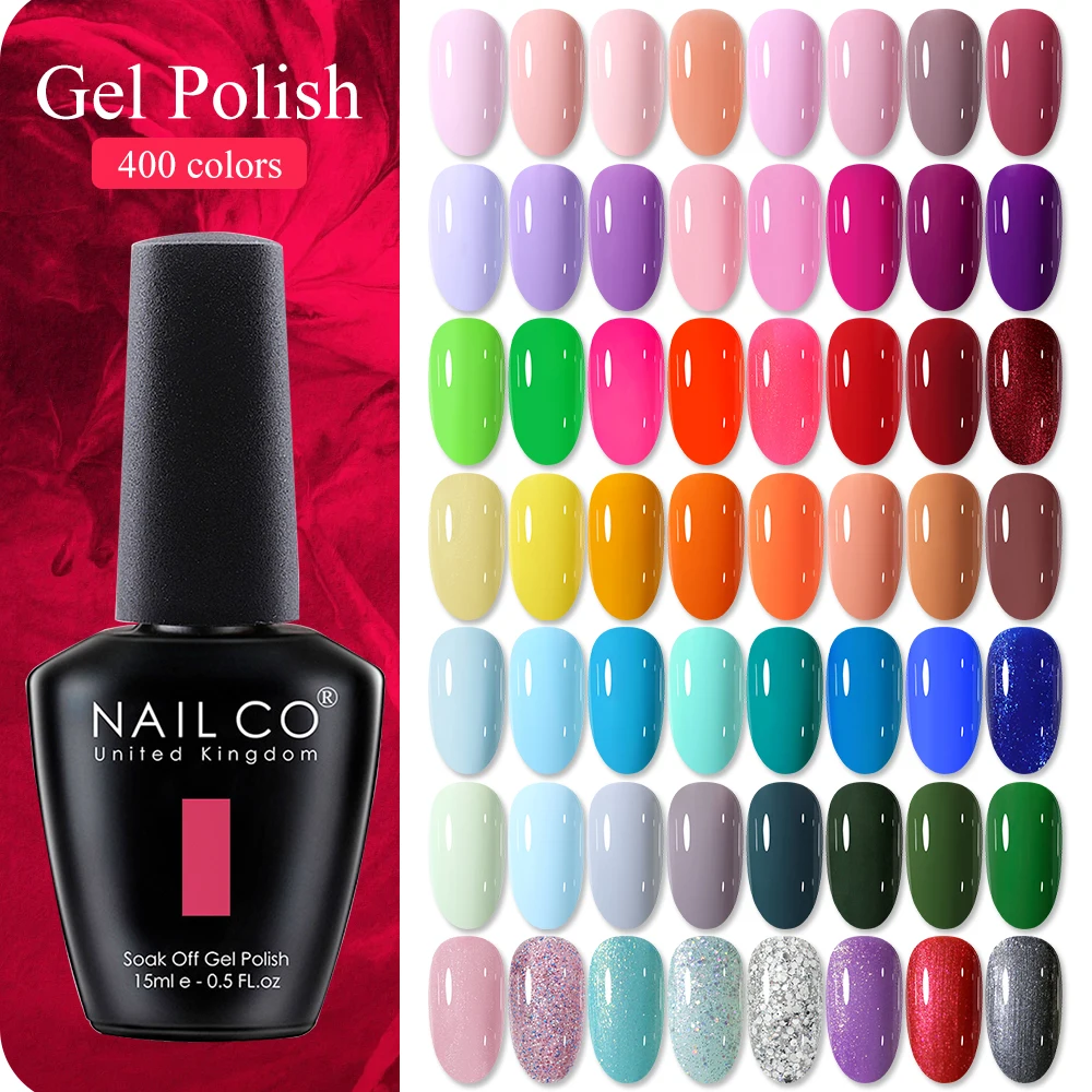 

Гель-лак NAILCO для ногтей, 15 мл