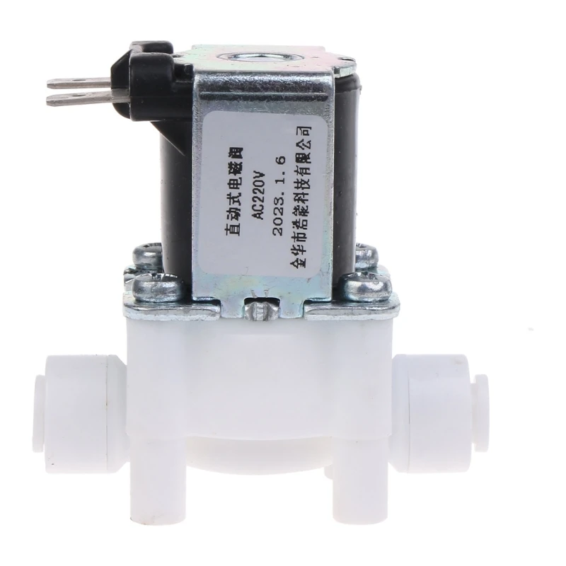 

Electric Solenoid DC220V / 12V / 24V Normally Close G1/4 DN8 Water Air Inlet Flow-Switch for Water Dispenser