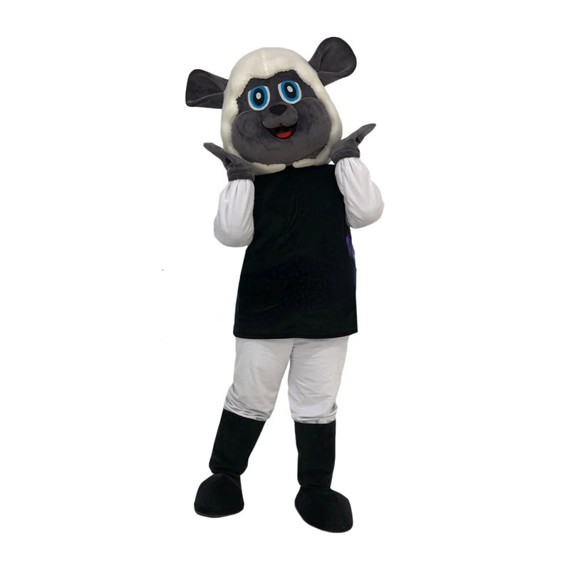 Sheep Cartoon Custom Mascot Walking Puppet Animal Costume Mascot Fursuit Costumes