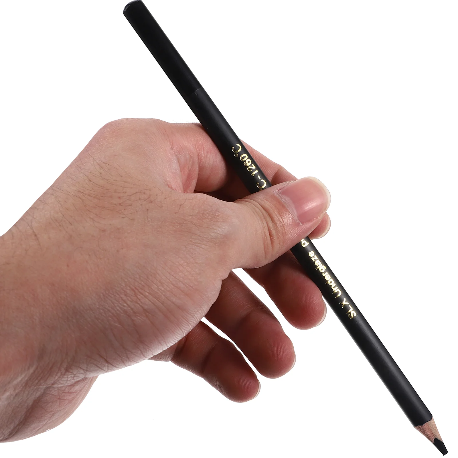 UnderVest-Crayon en grès noir, stylos multifonctionnels pour la poterie, pratique, céramique, 2 pièces