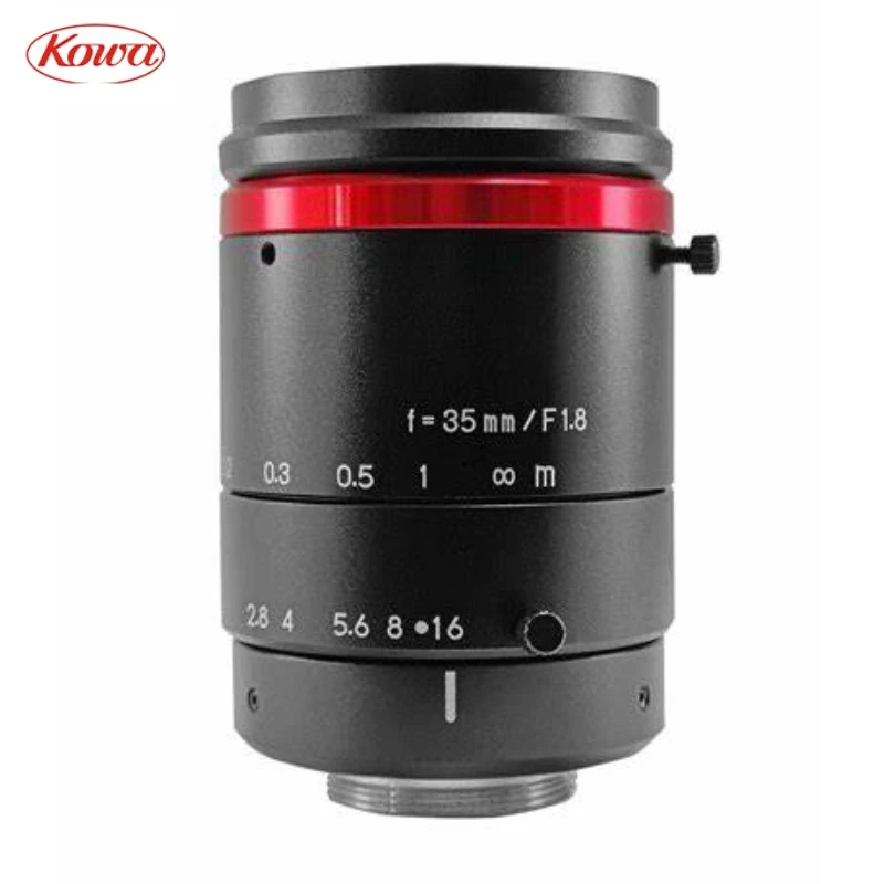 KOWA High Resolution LM35FC24M 1.1'' 24MP C-Mount FC24M Lens Manual Aperture Fixed Focal Length Lens For Industrial Cameras