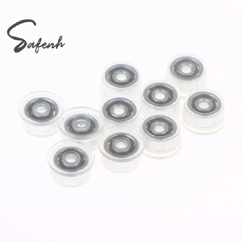 10Pcs Spinning Nail Charms 3D Nail Art Rotating Charm Rotating Bearing Nail Art Tool Nail Rings Jewelry Rotating Nail Tools