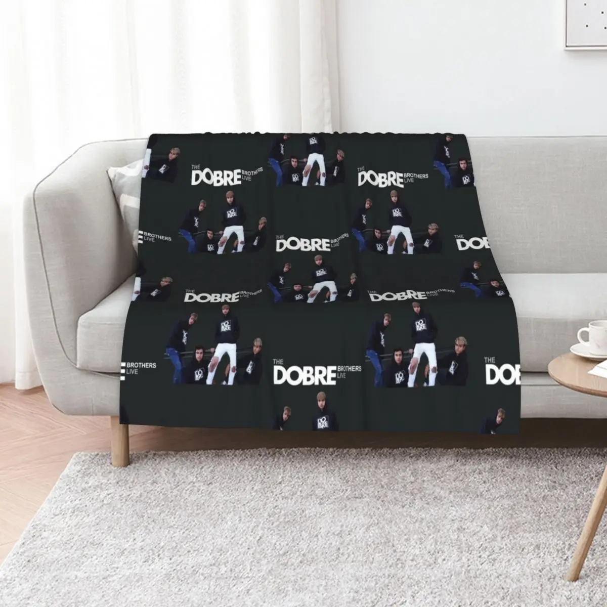 

Dobre Brothers Tour 2019 Throw Blanket Hairys Camping Decorative Sofas Bed linens Blankets
