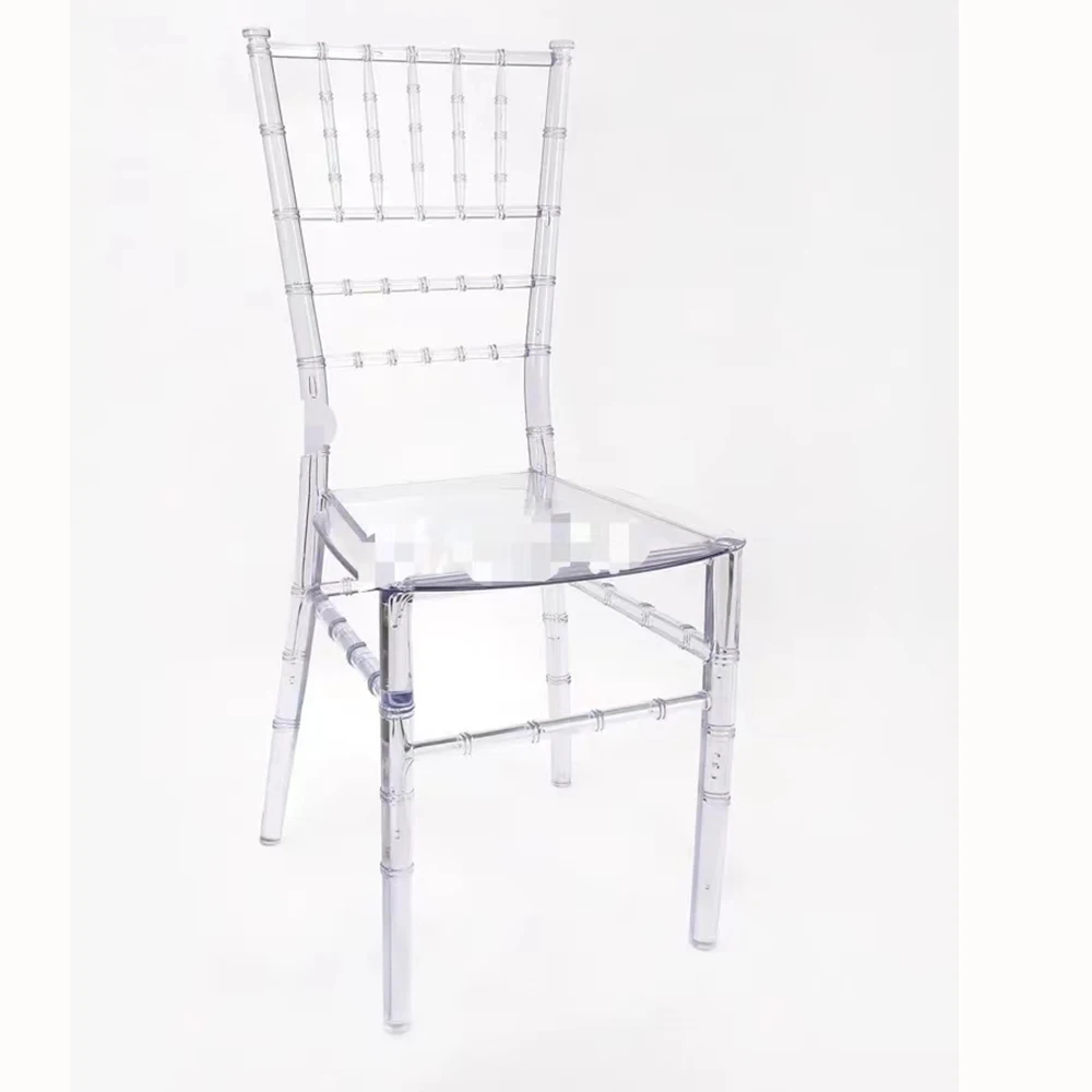 

Wholesale Plastic Resin Acrylic Transparent Use Chiavari Tiffany Chair For Wedding