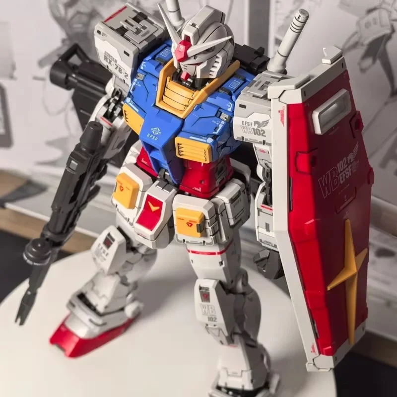 

В НАЛИЧИИ: Модель FAT CAT RX-78-2 2.0 MG 1/100, сборный набор, специальная увеличенная версия RG, фигурка, пластиковая модель, игрушка, подарок.