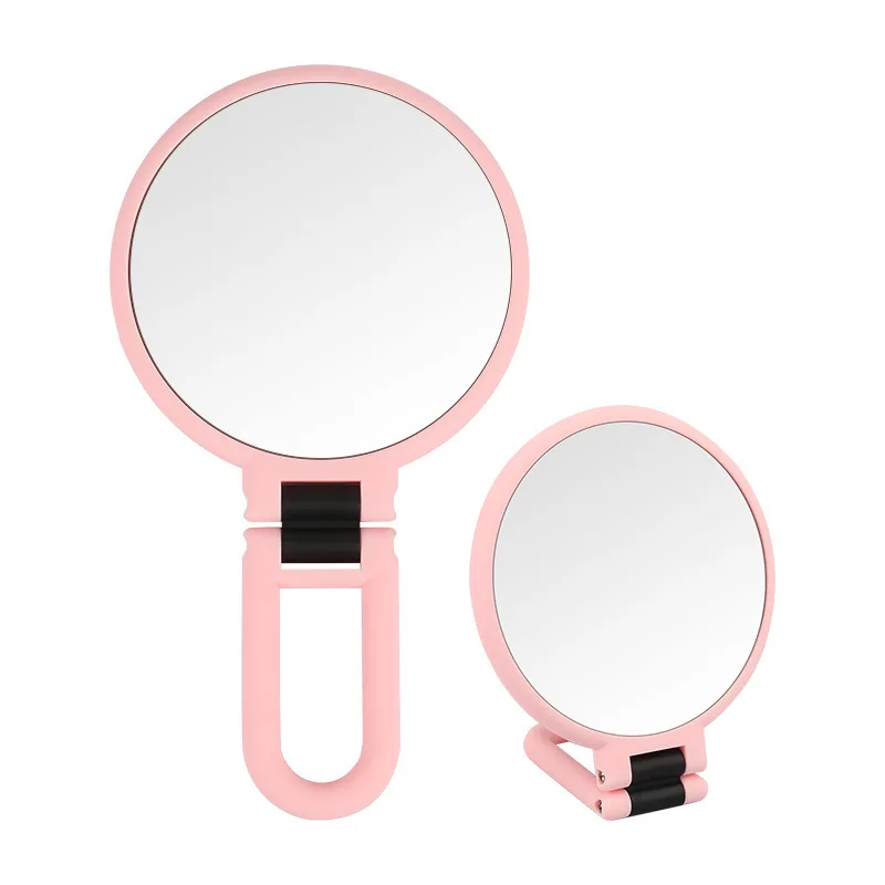 10/15X Magnifying Makeup Mirror Double Sided Makeup Vanity Mirror Travel Folding Handheld Mirror 1/10x 15X Magnifying Makeup Too