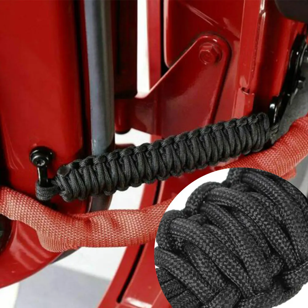 2pcs/Kit Car Door Limit Strap Bandage Rope For Jeep for wrangler for yj CJ TJ for jk Replacement Door Check Straps Car