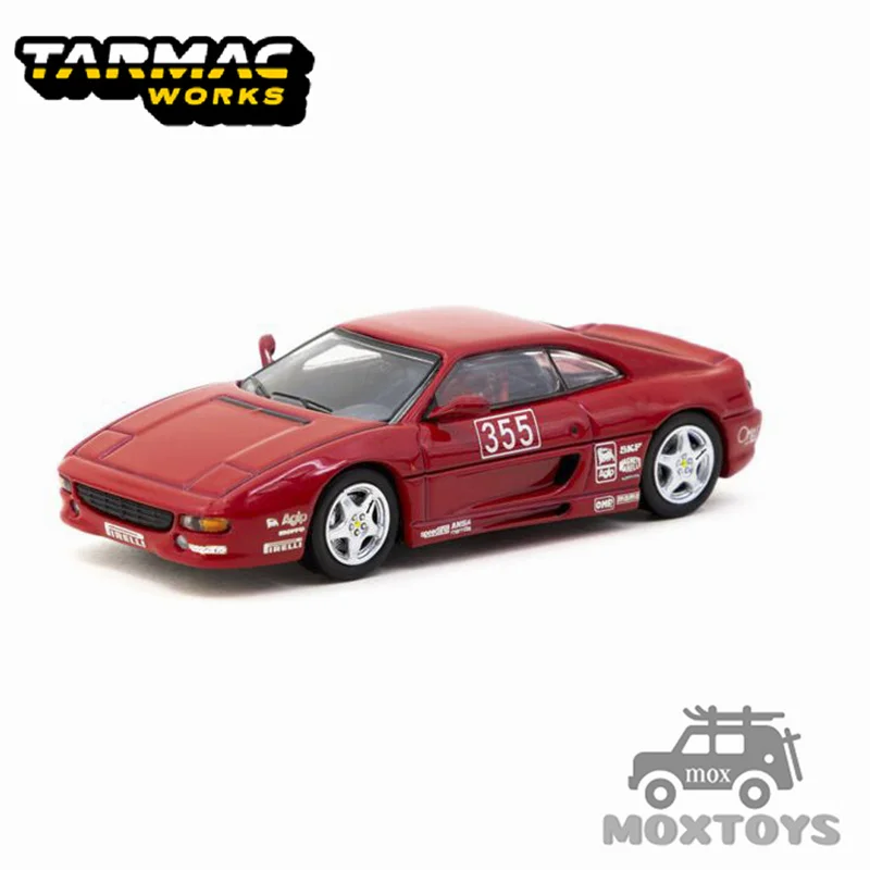 

Tarmac Works TW 1:64 F355 Challenge Red T64-083-PRE IXO Models Model Car