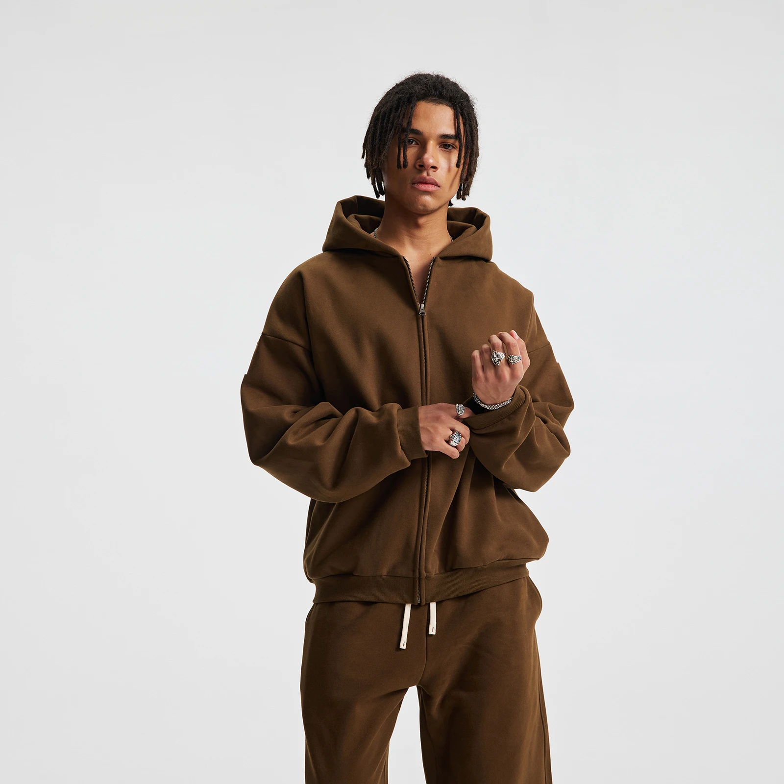 

Mens Zip Up Hoodies Y2k Oversized Sweatshirts Cardigan Velvet Temperature Control Warm Thick Hoodie Coat 2025 Winter Clothes