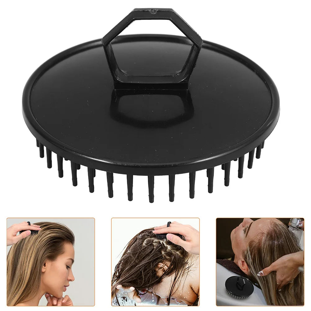 

6Pcs Scalp Massager Shampoo Brush Round Head Scrubber for Hair Exfoliation Gentle Bristles Massage Tool Portable Use Men Women