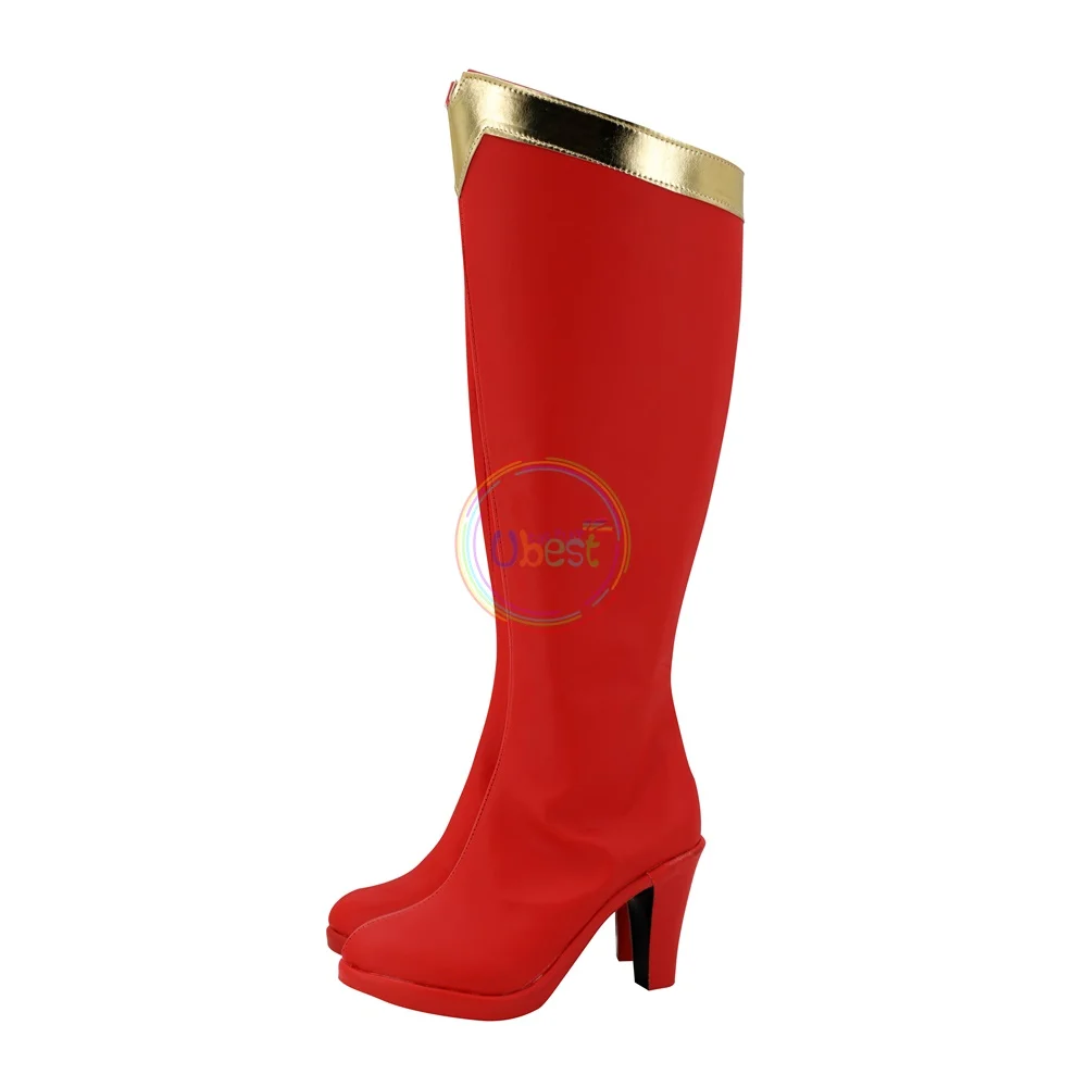 Kara Zor El Linda Lee Cosplay Women Boots