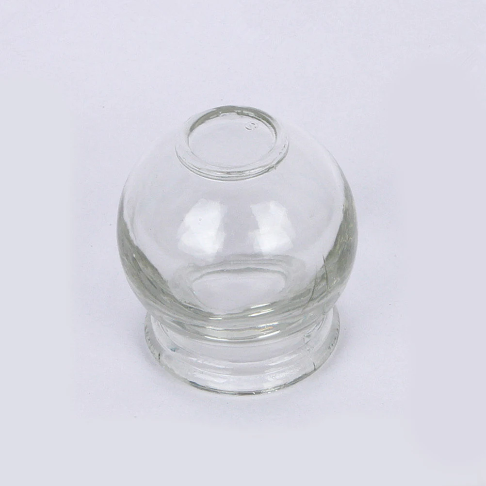 Kit de thérapie pour ventouses en verre épais, 1 ensemble, antidéflagrant, aspiration sûre, gobelets en verre solides, outil de traitement pour la santé