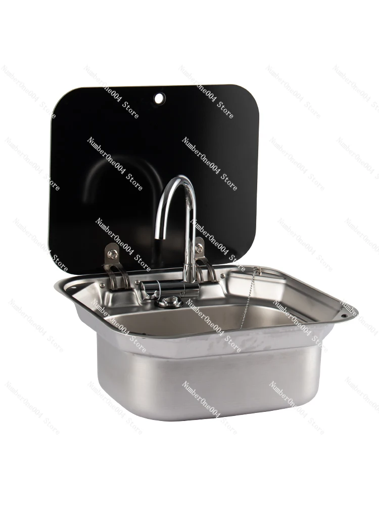 

Special Faucet Folding Wash Basin Rotating Faucet Electronic Control Bathroom Hot and Cold Faucet Accessories