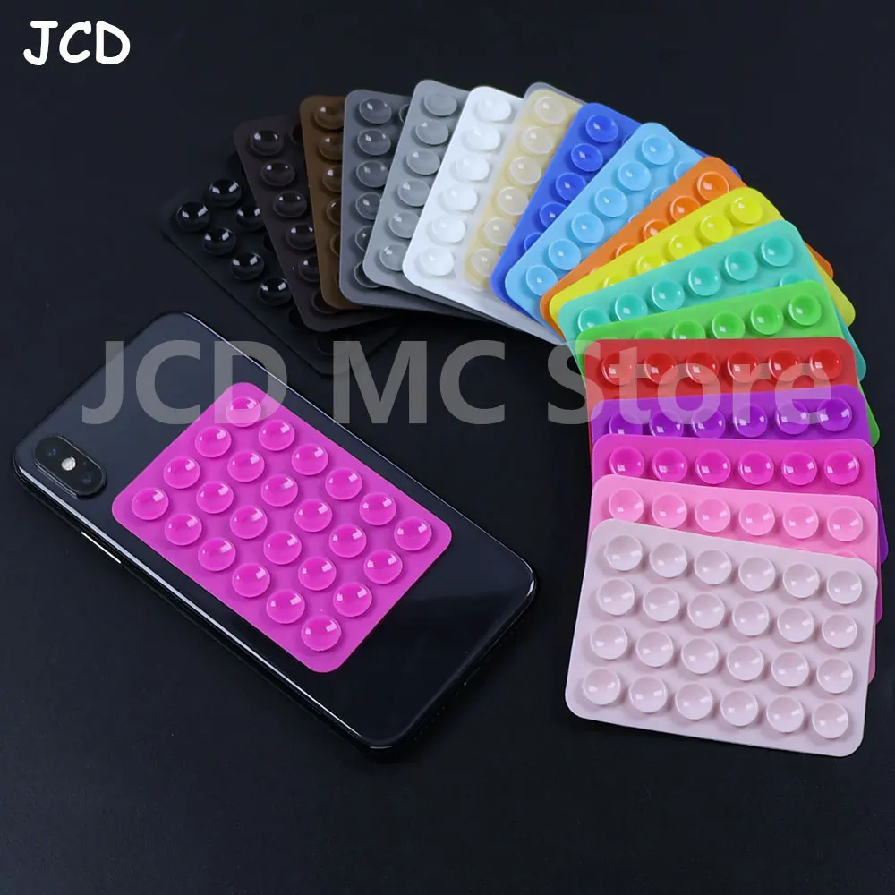 3Pcs Hands Free Silicone Suction Phone Case Strong Adhesive Stand for IPhone 15 14 13 12 Pro Samsung S24 S23 Back Cover Phone Ho