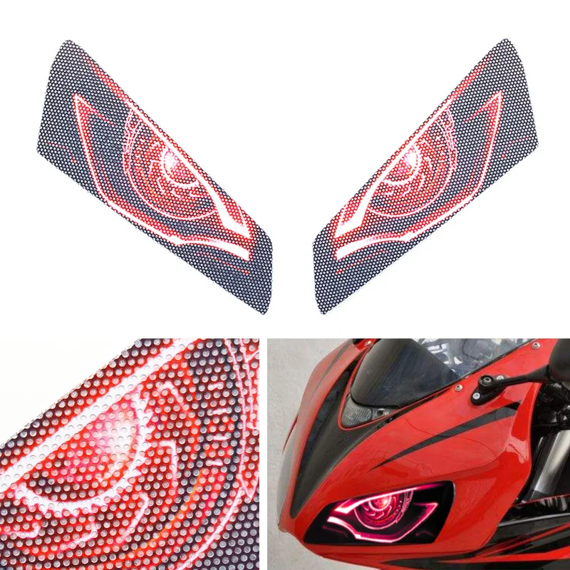 Motorcycle Headlight Sticker For Honda CBR1000RR CBR 1000 RR CBR1000 rr 2004 2005 2006 2007 Decals Head Light Pegatinas 3D Guard