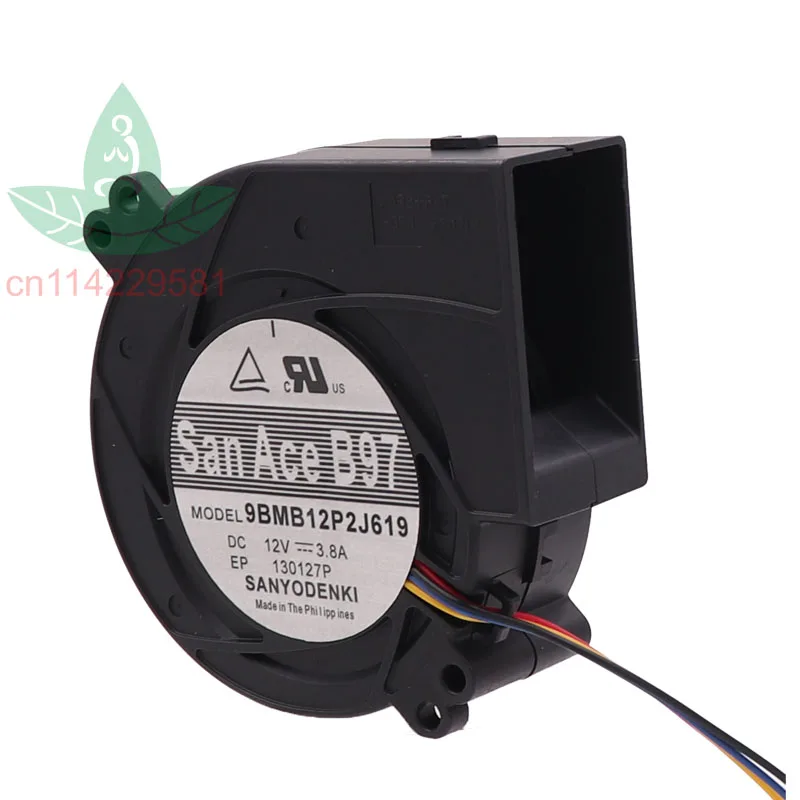 Original Cooling Fan for San Ace B97 9BMB12P2J619 DC12V 3.8A MVDCV-A00 55CFM 97*33MM Computer Blower