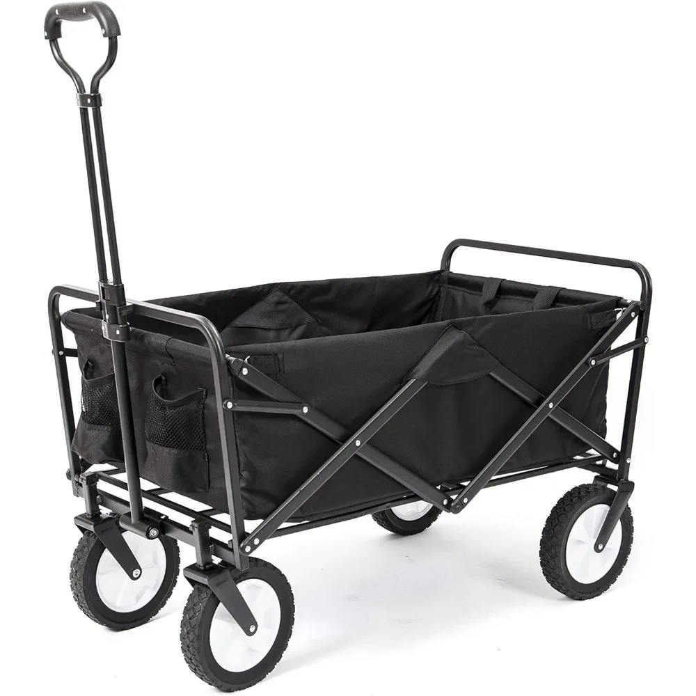 

Mac Sports Collapsible Folding Outdoor Utility Wagon, Black