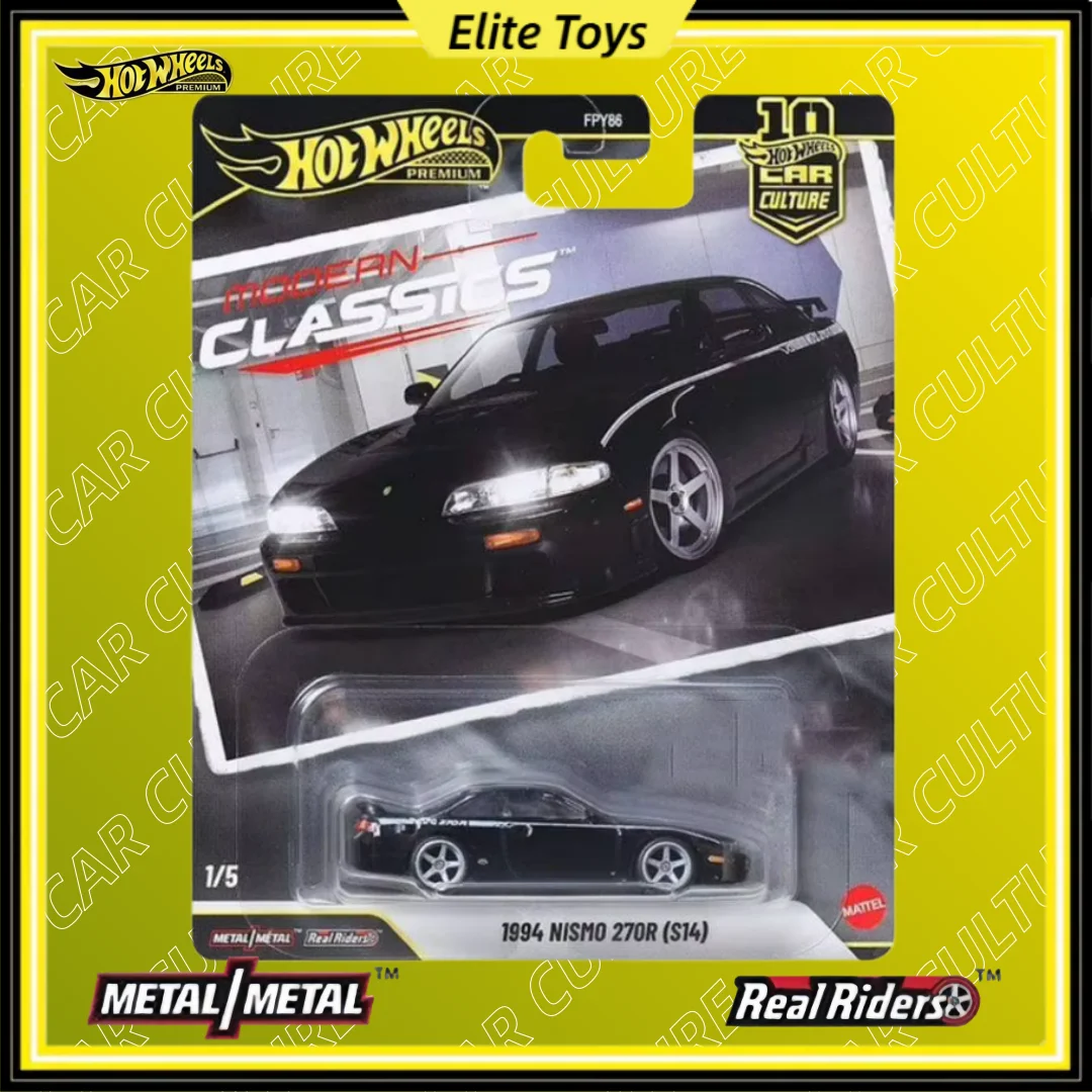 

Hot Wheels Premium Modern Classics Car Culture Nismo 270R Nissan Sports Car Metal 1:64 Diecast Car Model Collectible Vehicle Toy
