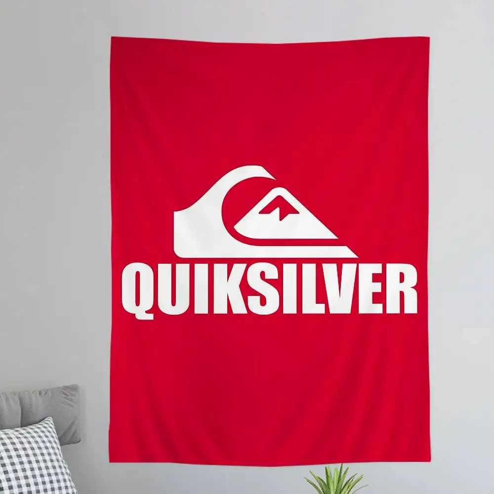 Surf Brand Q-Quiksilver Chart Tapestry for Living Room Home Dorm Decor Art Home Decor