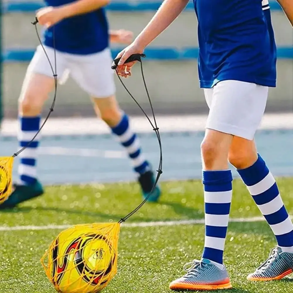 

Эластичный пояс для футбольных тренировок, сетчатая сумка для жонглирования, сетчатое оборудование для тренировок по футболу, прочный регулируемый пояс для футбольных тренировок