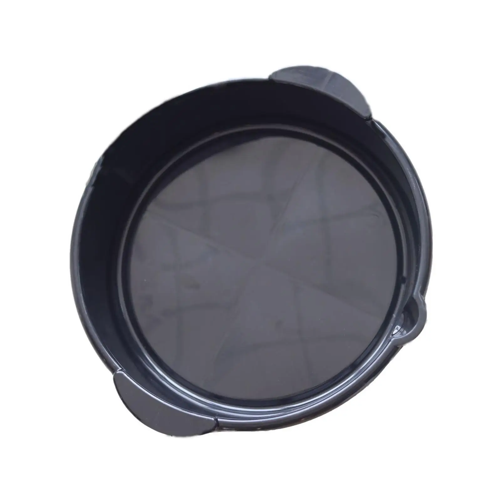 Multi Purpose Oil Drain Pan for Fluid Change HDPE Catch Basin with Raised Edges for Engine Oil and Parts Washing Use