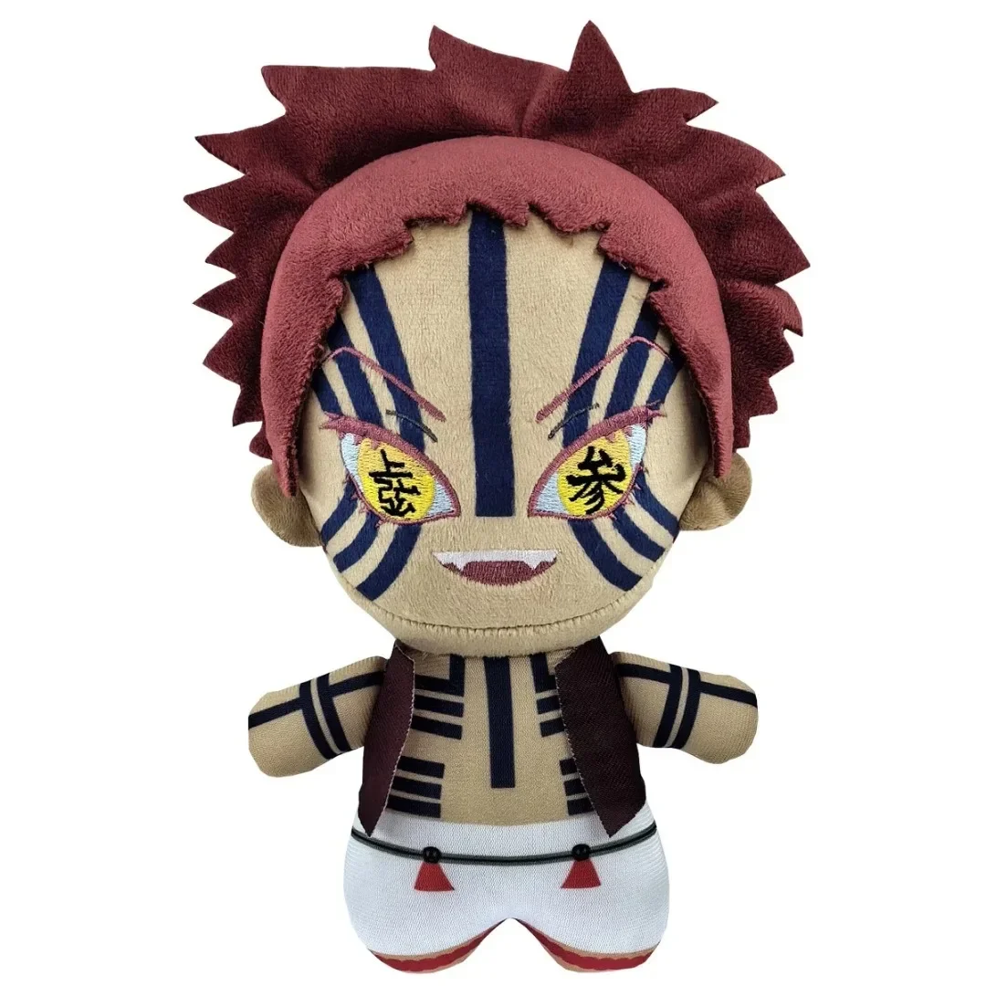 20cm Demon Slayer Cartoon Plush Toys Ghost Slayer Keychain Kamado Tanjirou Kamado Nezuko Kochou Figure Stuffed Doll Child Gif