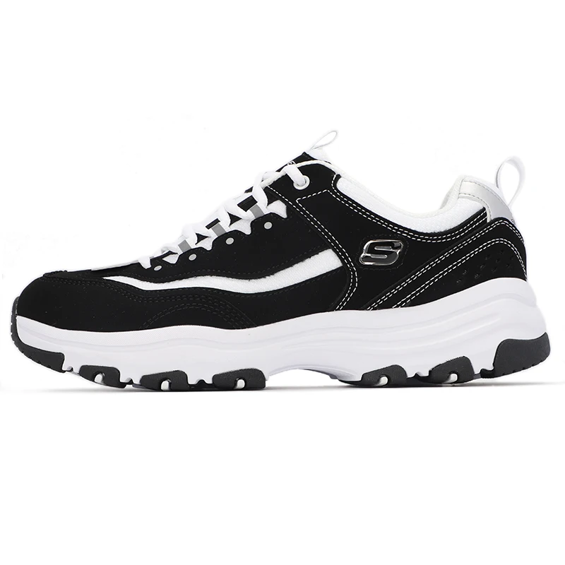 

Skechers Men's Shoes D'Lites 1.0 Fashion Strap Sports Shoes Panda Shoes Casual Shoes 8790091-Bkw