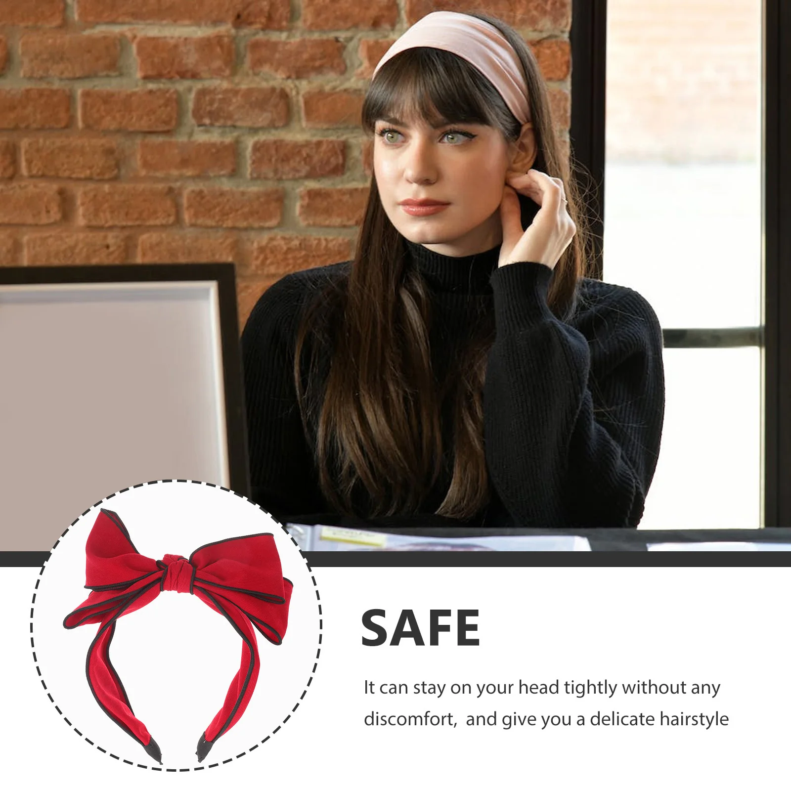 

Fashionable Fabric Bowknot Headb s Girls Hair Ribbon Lovely Hairstyle Accessory Birthday Gift Party Cosplay Photography Prop