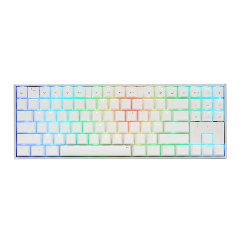 IROK Al87pro Mechanical Keyboard  Wireless Rgb Hot Plug Aluminum Alloy Electrophoresis Red Axis Tea Axis Kit Office Gaming Gifts