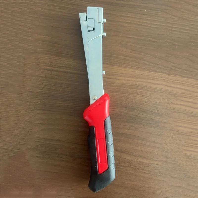 

Handheld Hammer Tacker Stapler Door Type Staples Manual Hammer Stapler Furniture Production Carpentry Decoration
