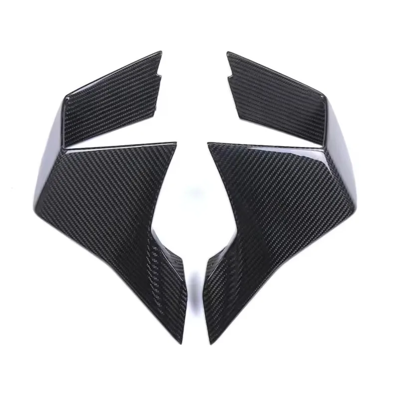 

2025 New Style For M1000RR 2023 2024 3K 100% Dry Carbon Fiber Motorcycle Fairing Accessories Aerodynamic Winglets Air Deflec