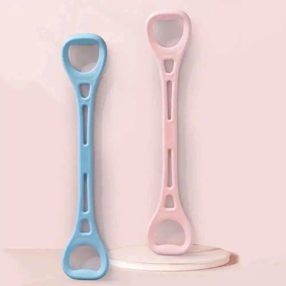 Chest Expander 8 Shaped Tensioner Yoga Tool Yoga Training Muscle Stretching Workout Resistance Band Safe Elastic