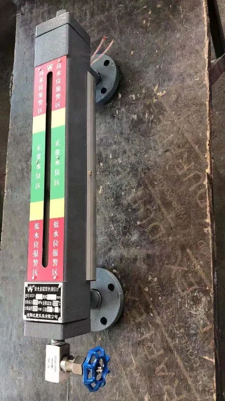 Safe direct reading two-color liquid level gauge, many types