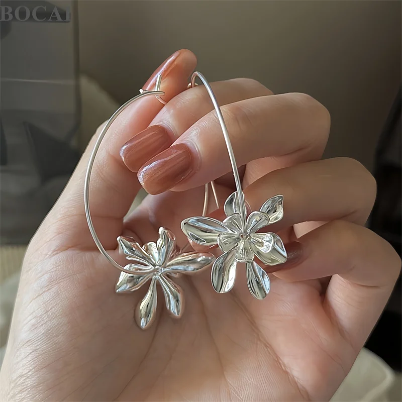 bocai-nuovi-orecchini-pendenti-in-argento-sterling-s925-per-donne-placcati-in-platino-piccoli-fiori-gioielli-raffinati-alla-moda-vendita-all'ingrosso